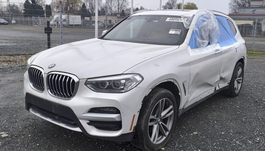 BMW X3 uszkodzone - wycena do akcyzy